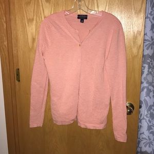 Lands’ end Button up sweater